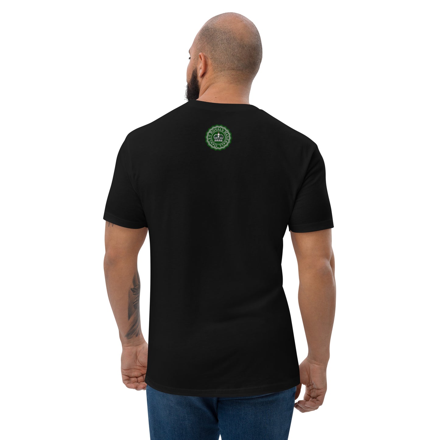 #RepNRoyals Green-Out Fitted T-shirt