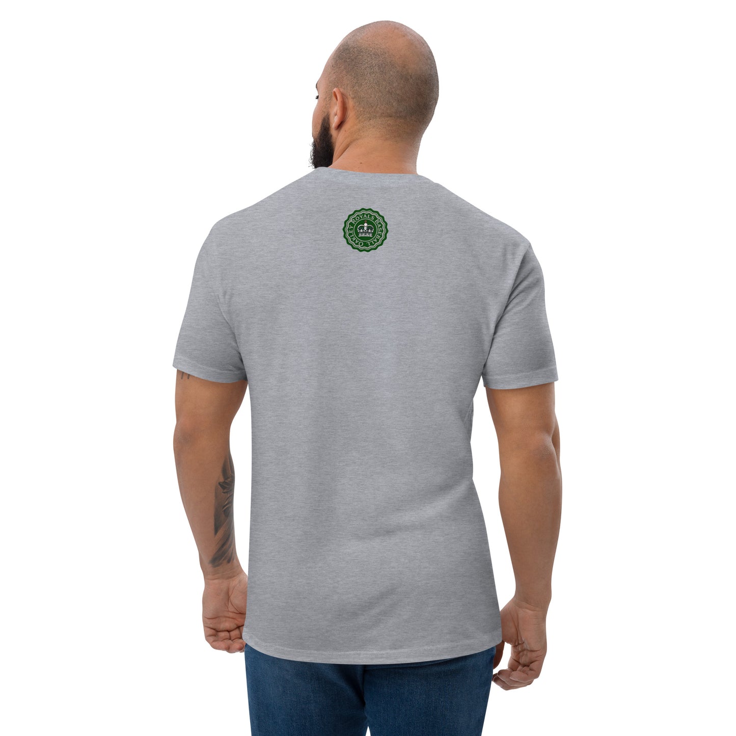 #RepNRoyals Green-Out Fitted T-shirt