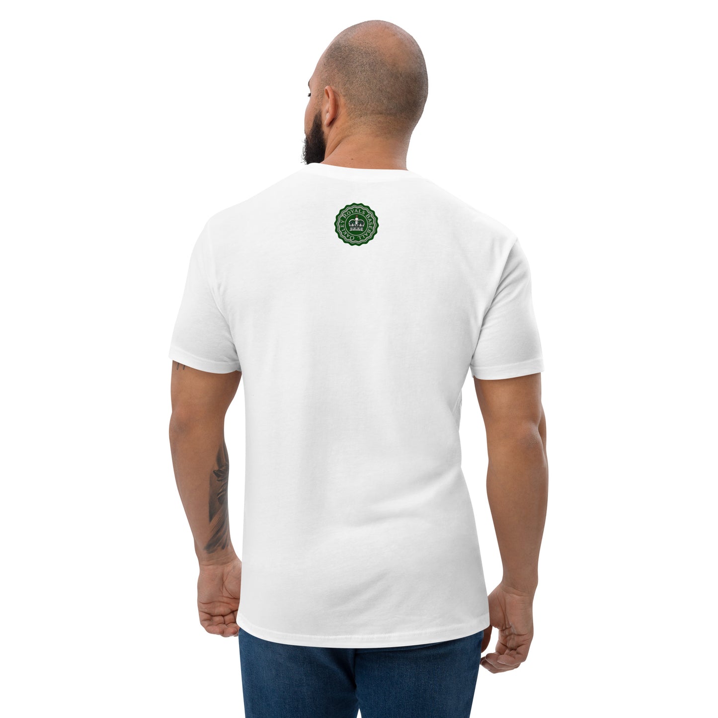 #RepNRoyals Green-Out Fitted T-shirt