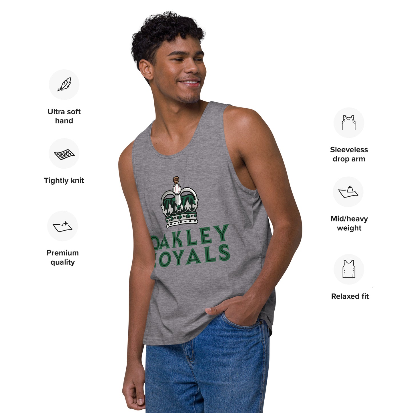 Oakley Royals Crown Men’s premium tank top