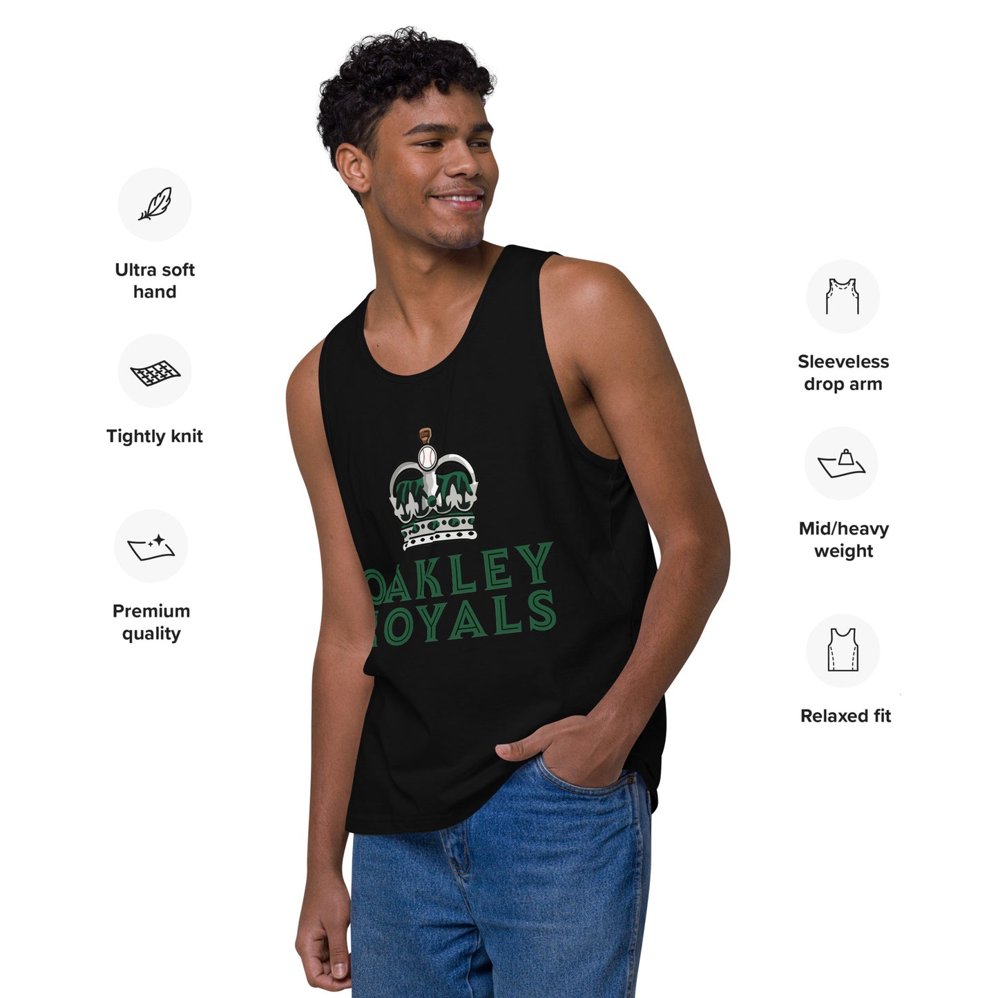 Oakley Royals Crown Men’s premium tank top