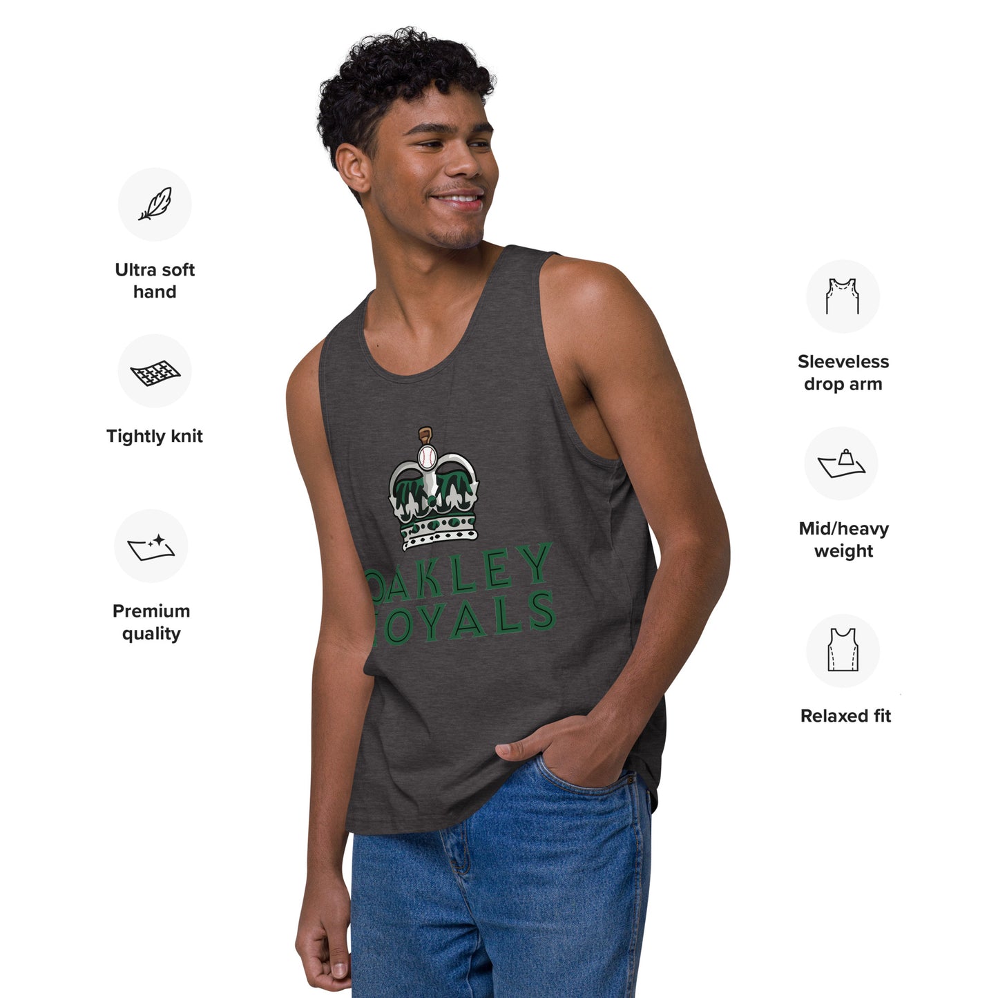 Oakley Royals Crown Men’s premium tank top