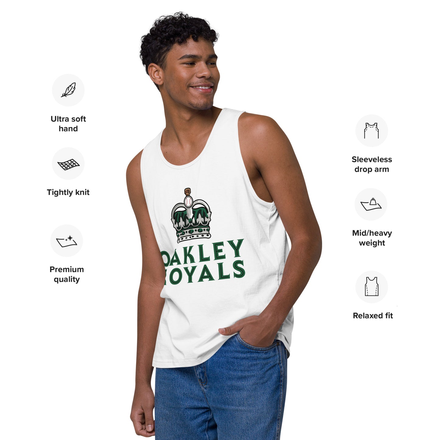 Oakley Royals Crown Men’s premium tank top