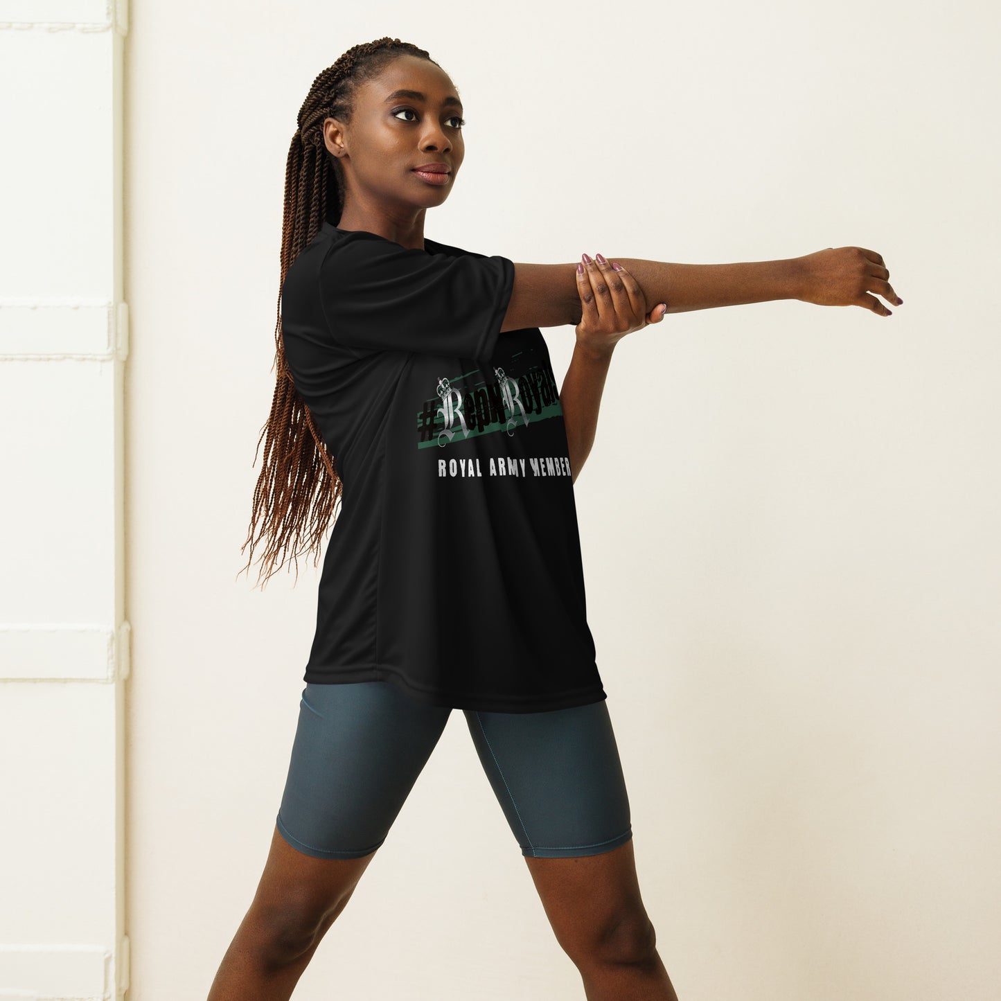 #RepNRoyals Slate Dri-Fit T-Shirt