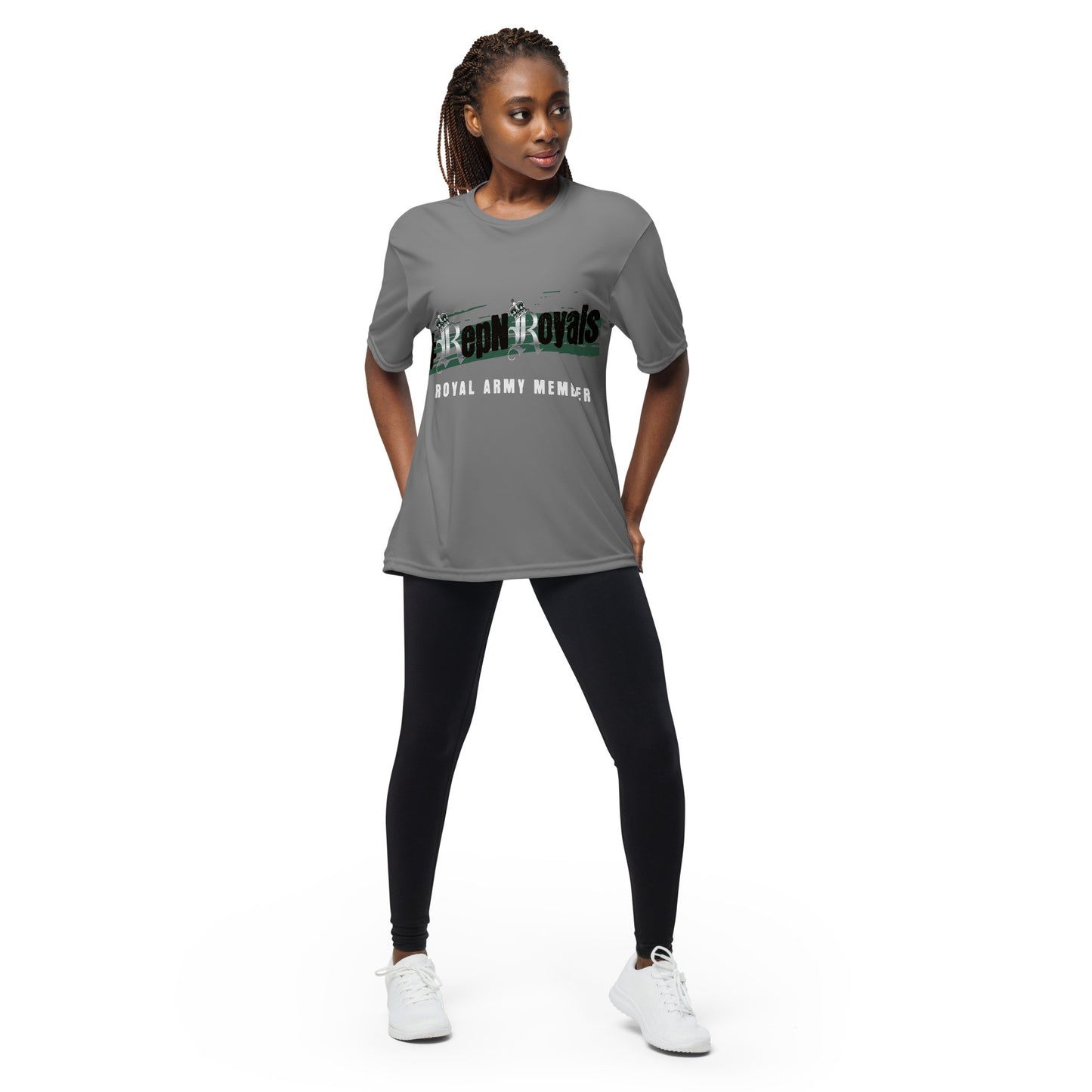 #RepNRoyals Slate Dri-Fit T-Shirt