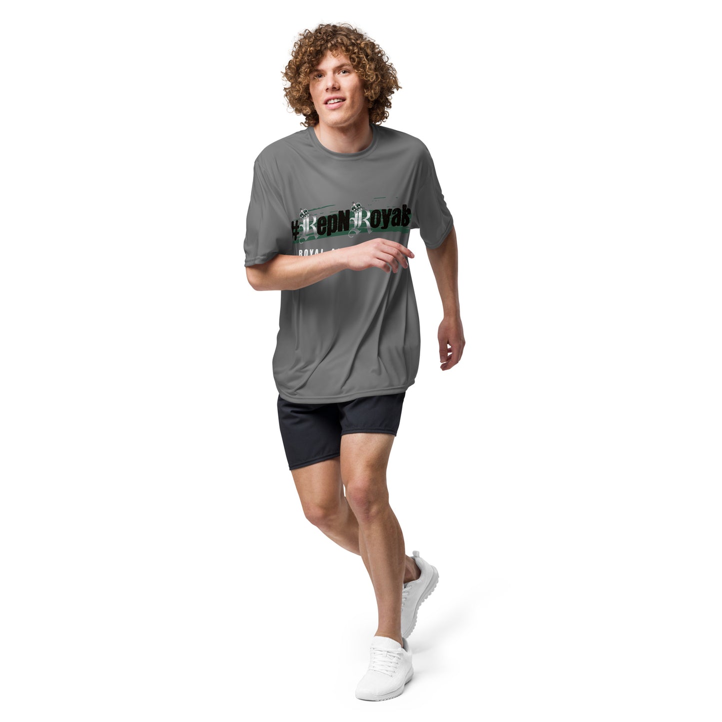 #RepNRoyals Slate Dri-Fit T-Shirt