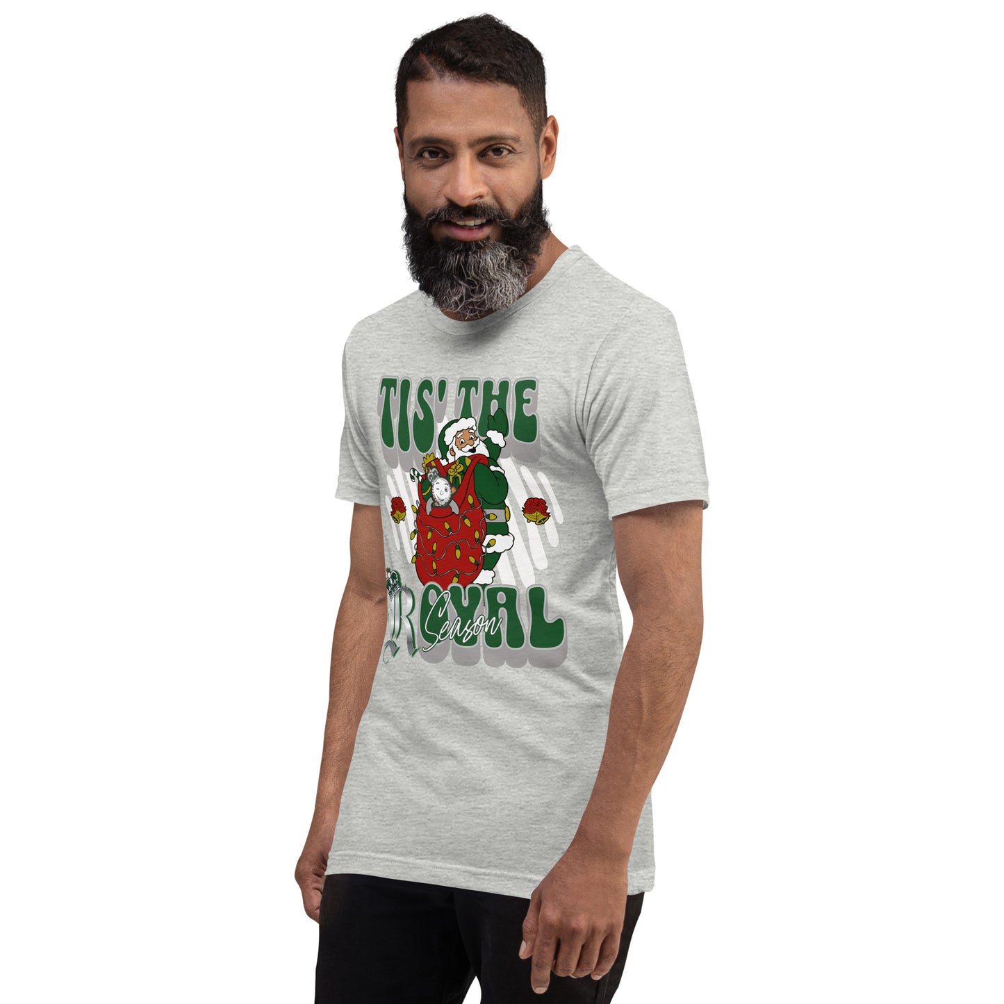 Tis' the Royal Season Holiday Unisex T-shirt Alt 3.