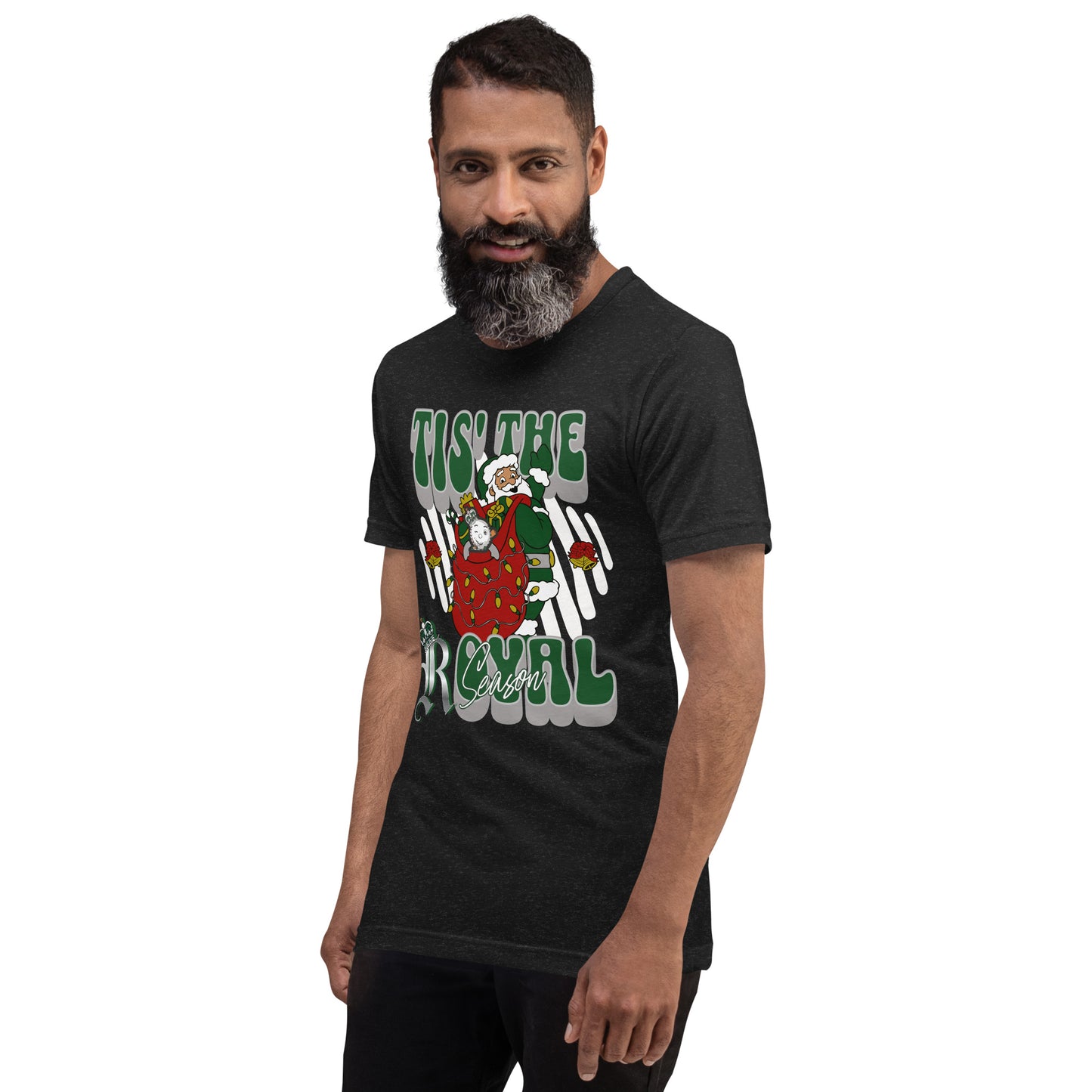 Tis' the Royal Season Holiday Unisex T-shirt Alt 3.