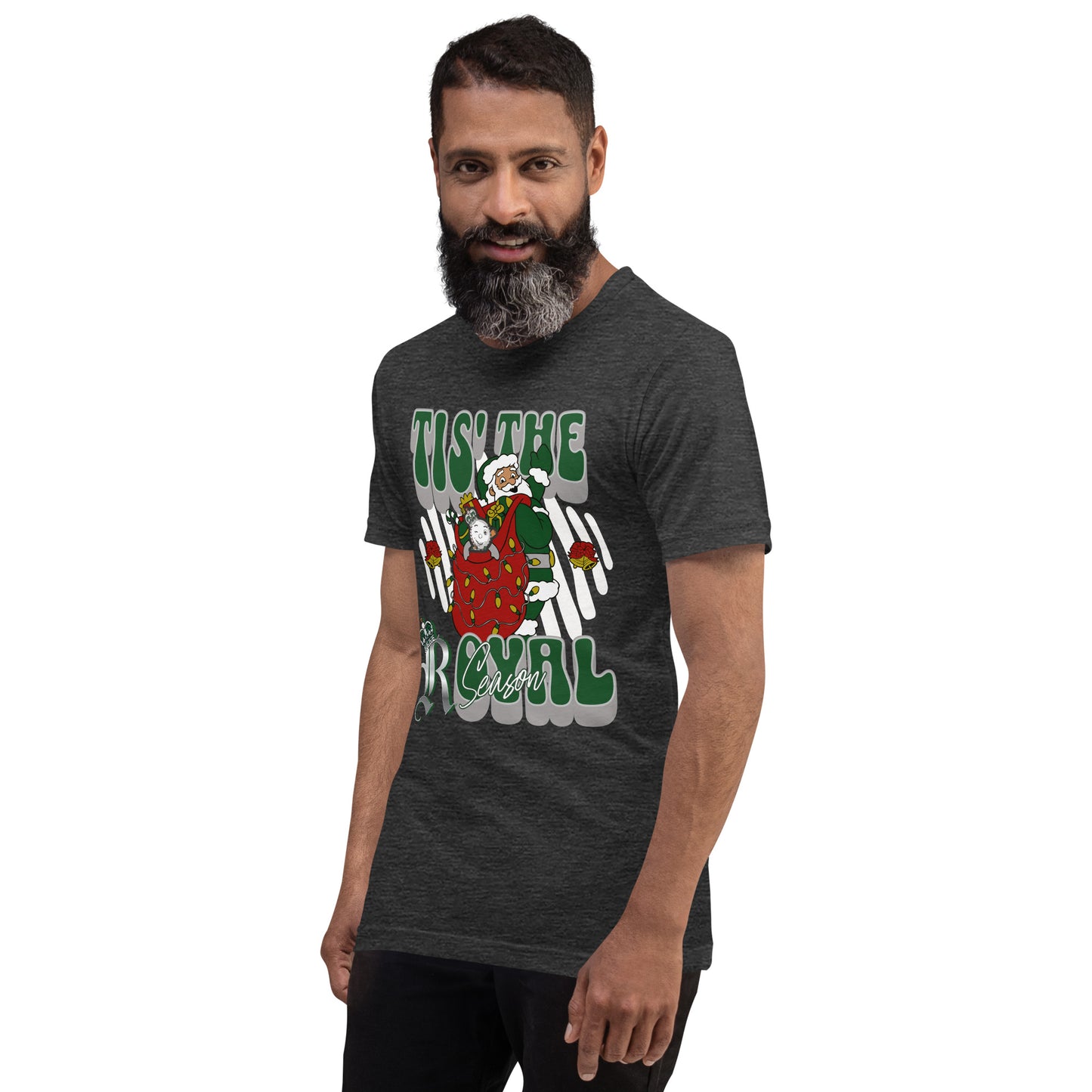 Tis' the Royal Season Holiday Unisex T-shirt Alt 3.