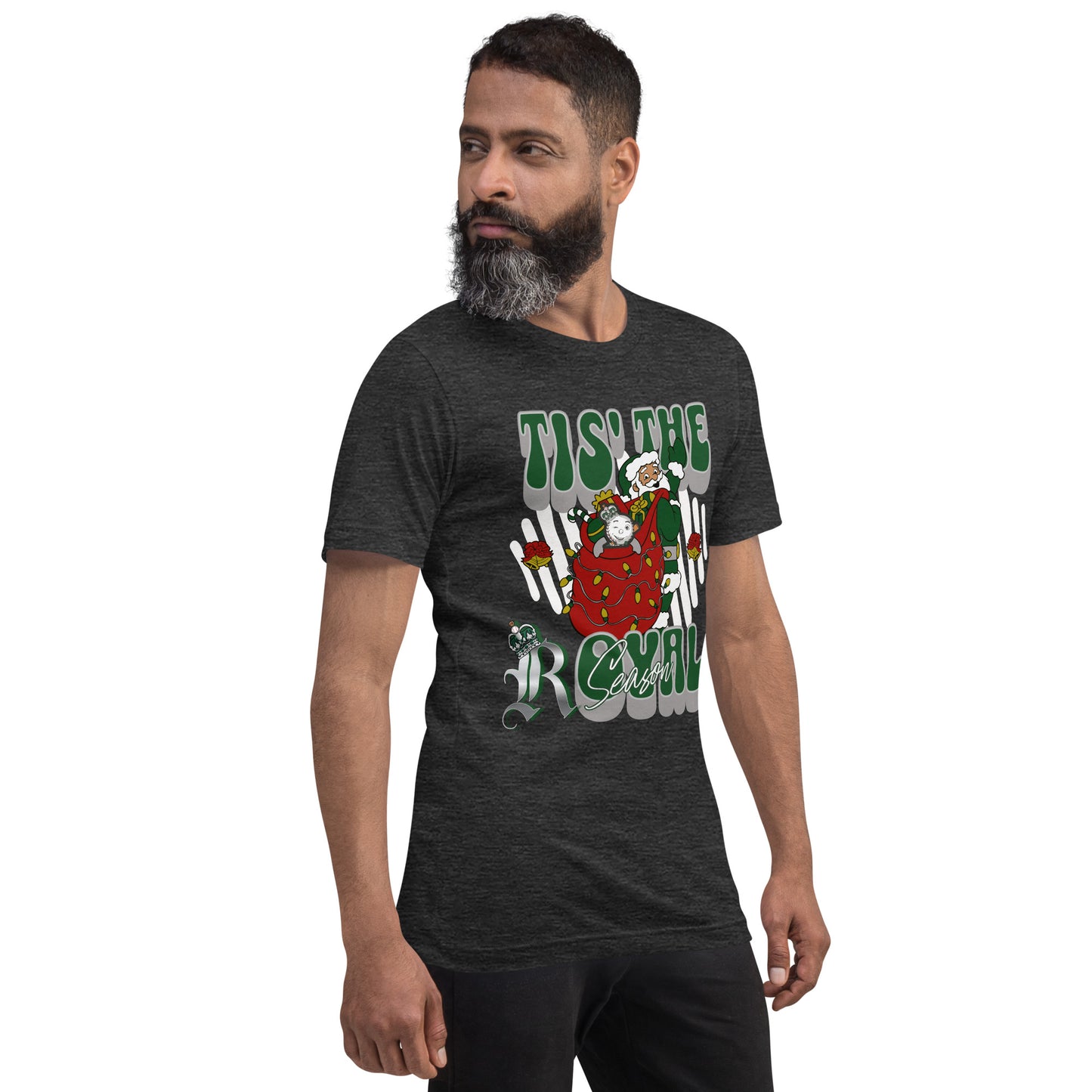 Tis' the Royal Season Holiday Unisex T-shirt Alt 3.