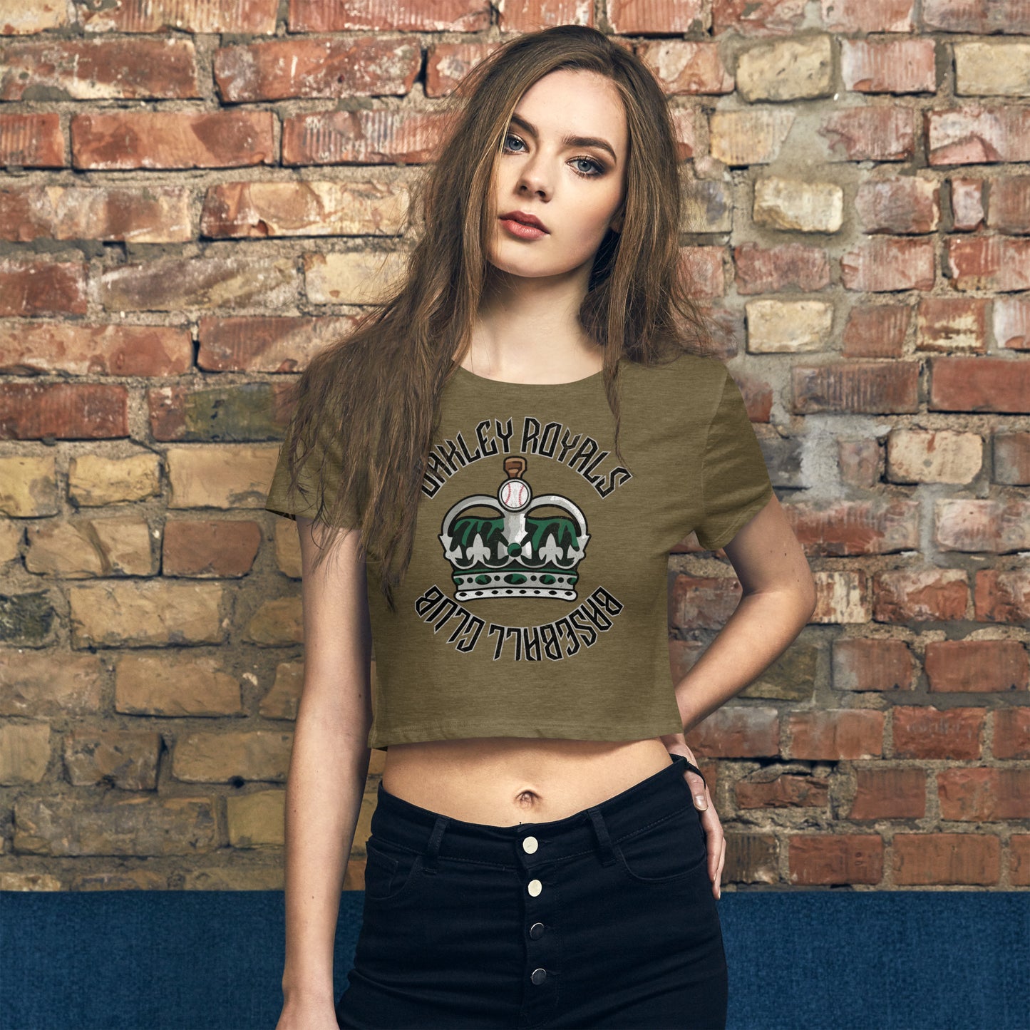 Royals Baseball Club Women’s Crop Tee