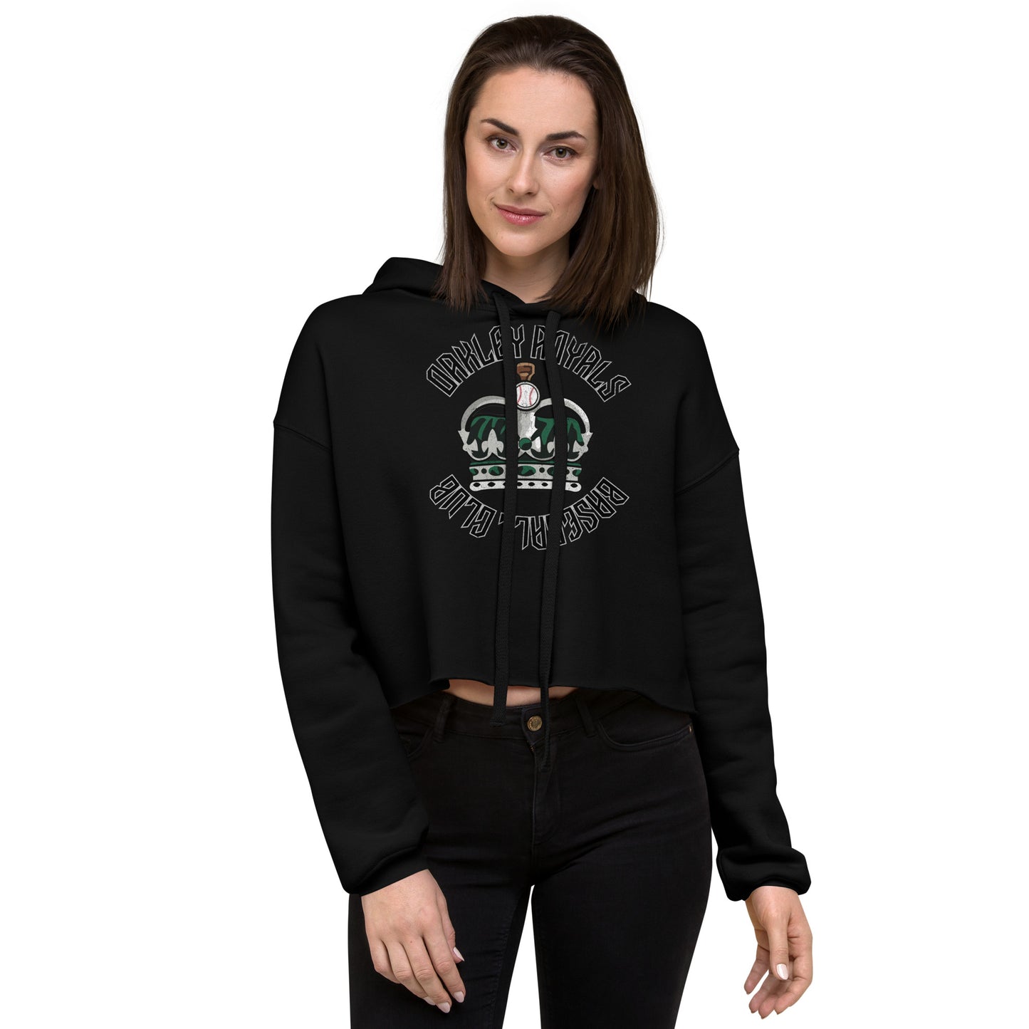 Royals Baseball Club Crop Hoodie