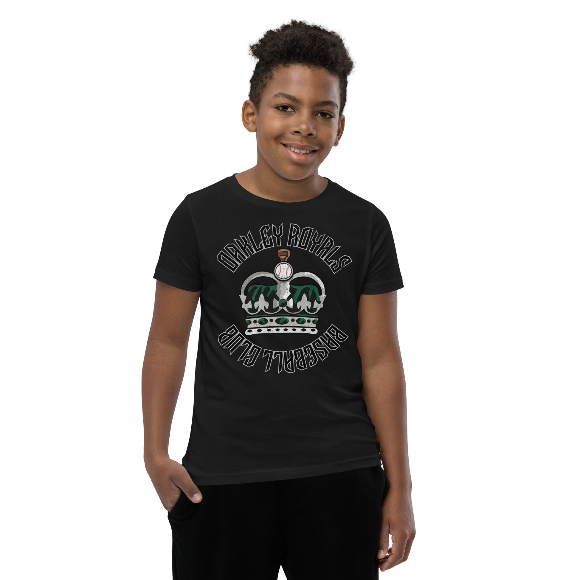 Royals Baseball Club Youth Short Sleeve T-Shirt – Oakley Royals Drip